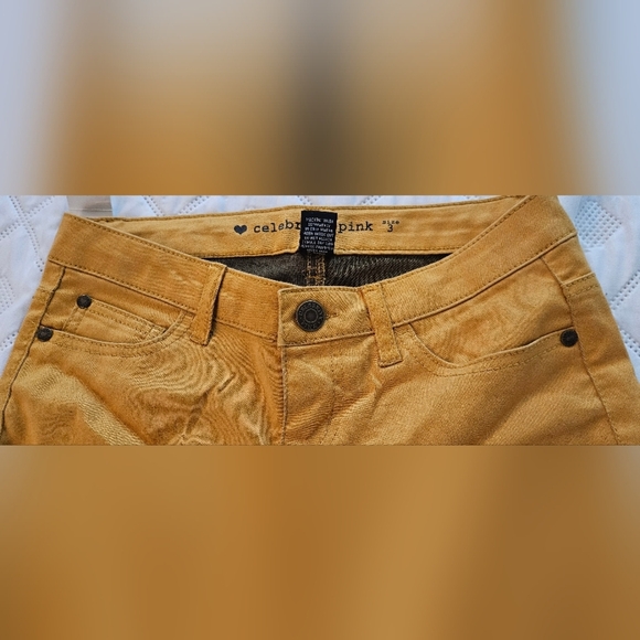 🌟NWT Womens Mustard Stretchy Skinny Denim Pants Size 3🌟 - Picture 4 of 11